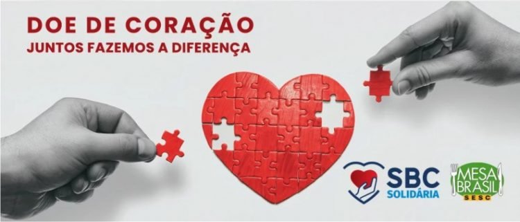 Campanha SBC Solidária já está disponível para doações