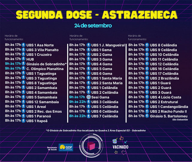 vacina-df-vacinacao-df-covid-segunda-dose-astrazeneca-saude-brasilia