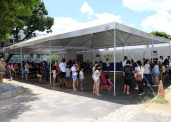 DF: Começa vacinação de crianças de 8 a 10 anos